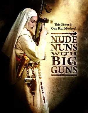 Nude Nuns with Big Guns (2010) Men's Colored  Long Sleeve T-Shirt - idPoster.com