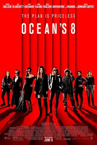 Ocean's 8 (2018) Women's Colored Hoodie - idPoster.com