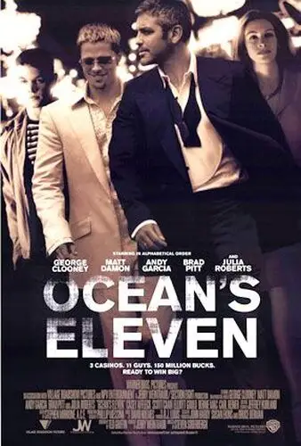 Ocean's Eleven (2001) Men's Colored T-Shirt - idPoster.com