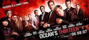 Ocean's Thirteen (2007) White T-Shirt - idPoster.com