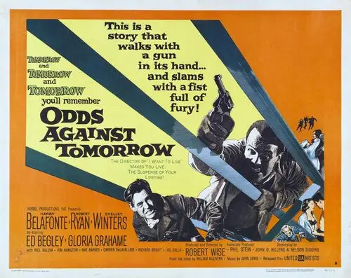Odds Against Tomorrow (1959) Men's Colored Hoodie - idPoster.com