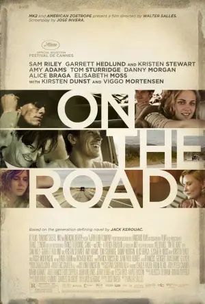 On the Road (2012) White T-Shirt - idPoster.com