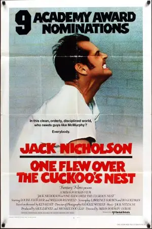 One Flew Over the Cuckoos Nest (1975) Women's Colored T-Shirt - idPoster.com