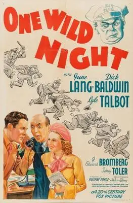One Wild Night (1938) White Tank-Top - idPoster.com