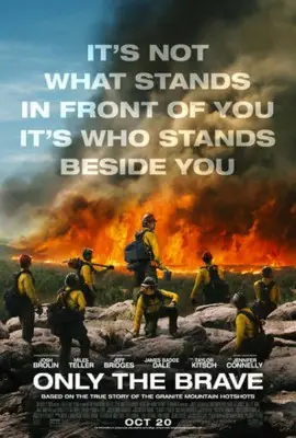 Only the Brave (2017) White T-Shirt - idPoster.com