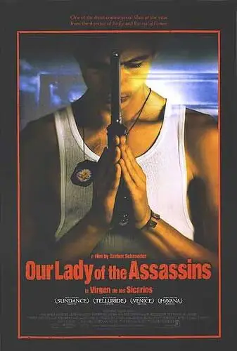 Our Lady of the Assassins (2001) Men's Colored T-Shirt - idPoster.com