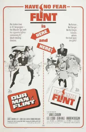 Our Man Flint (1966) Women's Colored Hoodie - idPoster.com