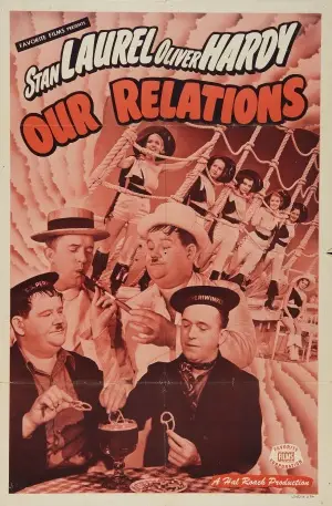 Our Relations (1936) White T-Shirt - idPoster.com