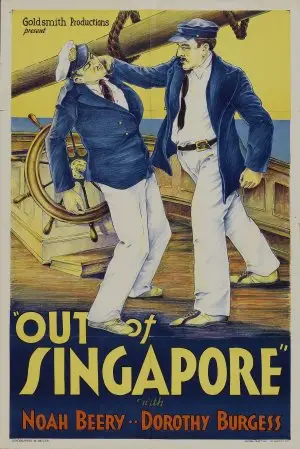 Out of Singapore (1932) White Tank-Top - idPoster.com