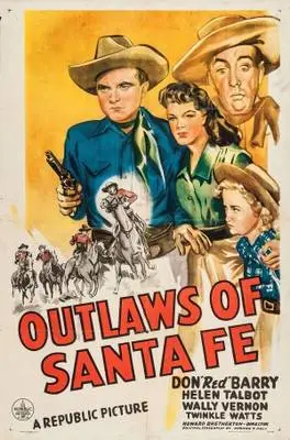 Outlaws of Santa Fe (1944) White Tank-Top - idPoster.com