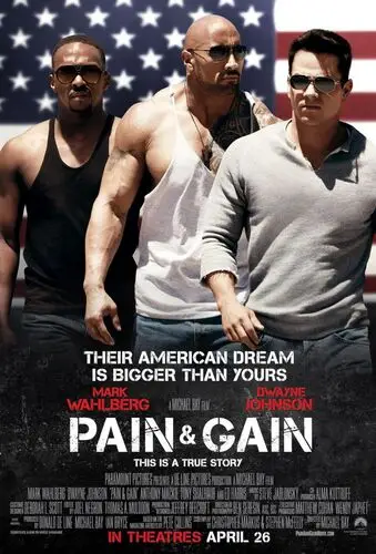 Pain and Gain (2013) Drawstring Backpack - idPoster.com