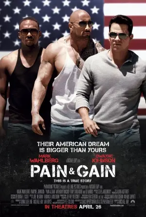 Pain n Gain (2013) White T-Shirt - idPoster.com