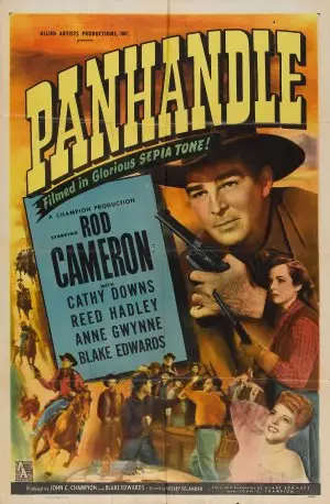 Panhandle (1948) Women's Colored T-Shirt - idPoster.com