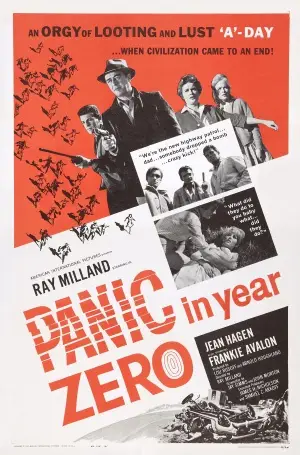 Panic in Year Zero! (1962) Men's Colored Hoodie - idPoster.com