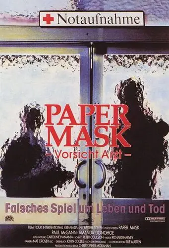Paper Mask (1991) Men's Colored  Long Sleeve T-Shirt - idPoster.com