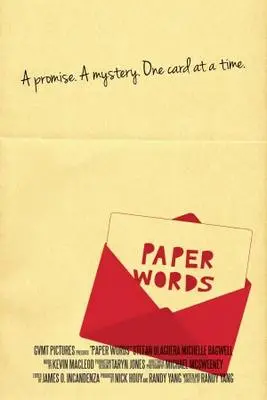 Paper Words (2012) Men's Colored T-Shirt - idPoster.com