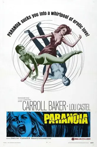 Paranoia (1969) Women's Colored  Long Sleeve T-Shirt - idPoster.com