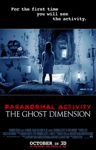 Paranormal Activity The Ghost Dimension (2015) Women's Colored Hoodie - idPoster.com