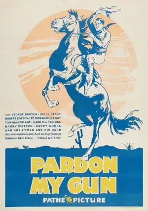 Pardon My Gun (1930) Women's Colored  Long Sleeve T-Shirt - idPoster.com