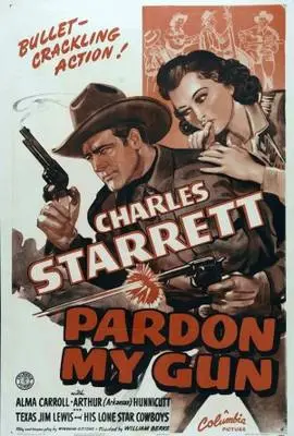 Pardon My Gun (1942) Drawstring Backpack - idPoster.com