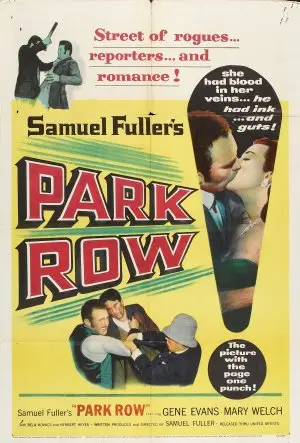 Park Row (1952) Women's Colored T-Shirt - idPoster.com
