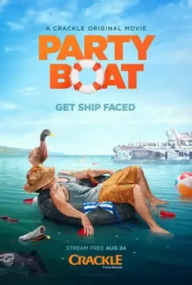 Party Boat (2017) White T-Shirt - idPoster.com