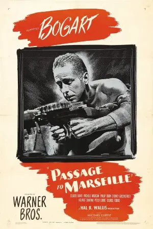 Passage to Marseille (1944) White T-Shirt - idPoster.com