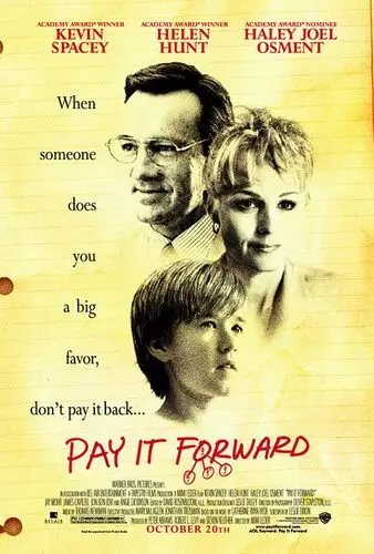 Pay It Forward (2000) Drawstring Backpack - idPoster.com