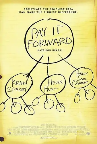 Pay It Forward (2000) Kitchen Apron - idPoster.com