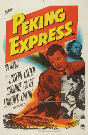 Peking Express (1951) Men's Colored  Long Sleeve T-Shirt - idPoster.com