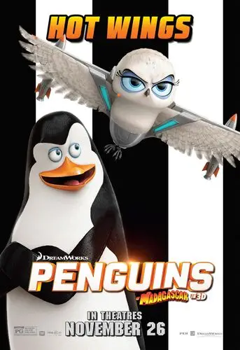 Penguins of Madagascar (2014) Drawstring Backpack - idPoster.com