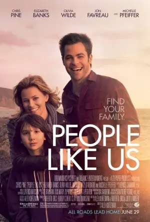 People Like Us (2012) White T-Shirt - idPoster.com