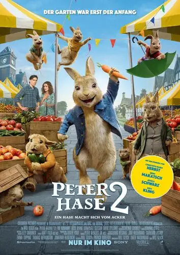Peter Rabbit 2: The Runaway (2020) Drawstring Backpack - idPoster.com
