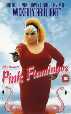 Pink Flamingos (1972) Women's Colored T-Shirt - idPoster.com