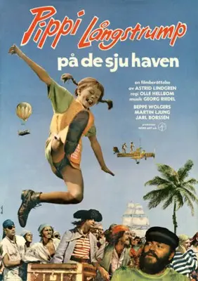Pippi Langstrump pa de sju haven (1970) Baseball Cap - idPoster.com
