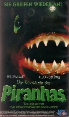 Piranha (1995) White T-Shirt - idPoster.com