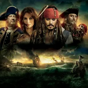 Pirates of the Caribbean: On Stranger Tides (2011) Drawstring Backpack - idPoster.com