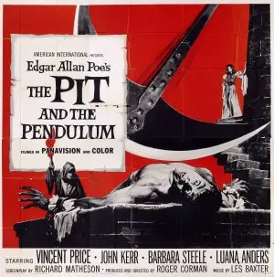 Pit and the Pendulum (1961) White T-Shirt - idPoster.com