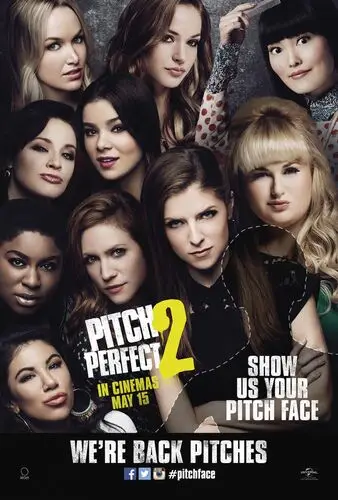 Pitch Perfect 2 (2015) Men's Colored  Long Sleeve T-Shirt - idPoster.com