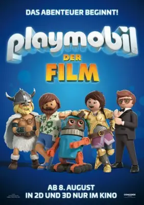Playmobil: The Movie (2019) Men's Colored Hoodie - idPoster.com