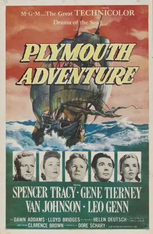 Plymouth Adventure (1952) Women's Colored T-Shirt - idPoster.com