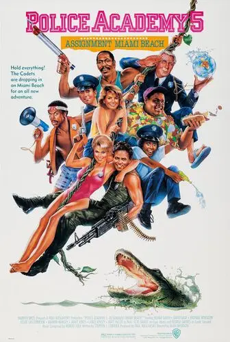 Police Academy 5: Assignment: Miami Beach (1988) Tote Bag - idPoster.com