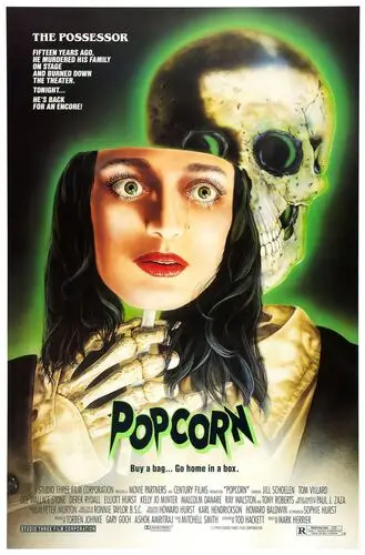 Popcorn (1991) Women's Colored Tank-Top - idPoster.com