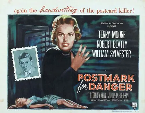 Postmark for Danger (1955) Men's Colored Hoodie - idPoster.com