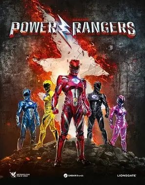 Power Rangers (2017) White Tank-Top - idPoster.com