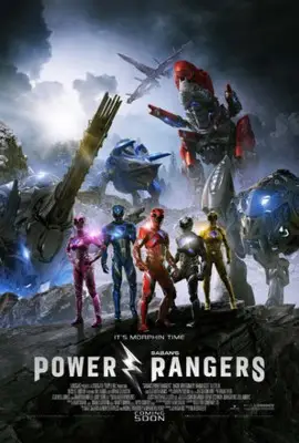 Power Rangers (2017) White T-Shirt - idPoster.com