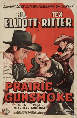 Prairie Gunsmoke (1942) White T-Shirt - idPoster.com