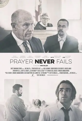 Prayer Never Fails (2016) White Tank-Top - idPoster.com