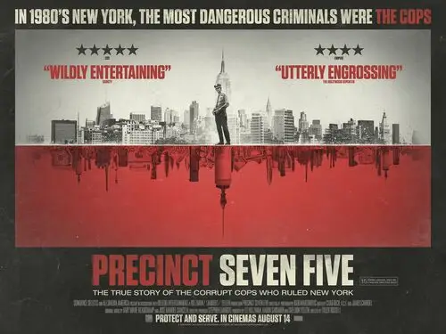 Precinct Seven Five (2015) White T-Shirt - idPoster.com