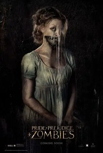 Pride and Prejudice and Zombies (2016) White T-Shirt - idPoster.com